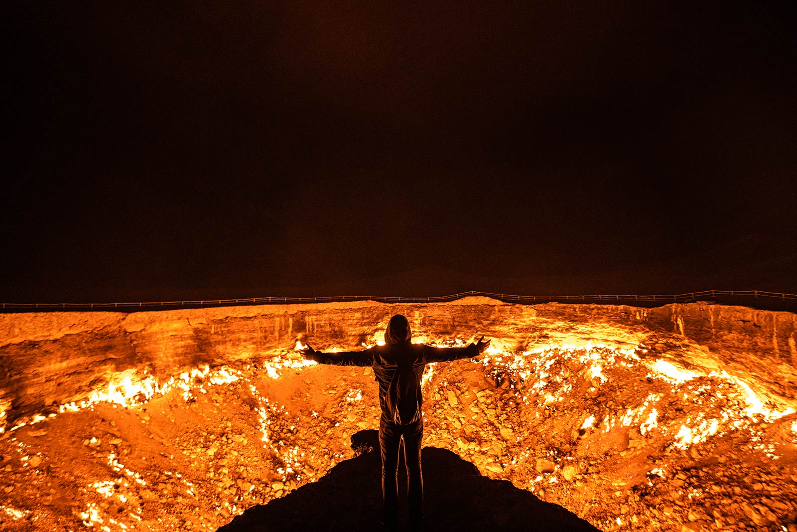 10 Most dangerous Places In The World | This Place Is Unsafe 10 8. Gates Of Hell – Door To Hell