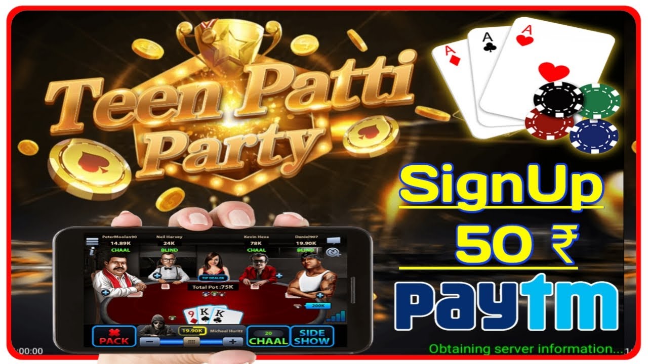 Create An Account In The  Teen Patti Party App