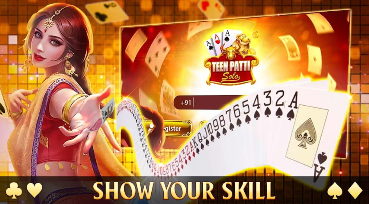 CREATE ACCOUNT IN "Teen Patti Solo" APK