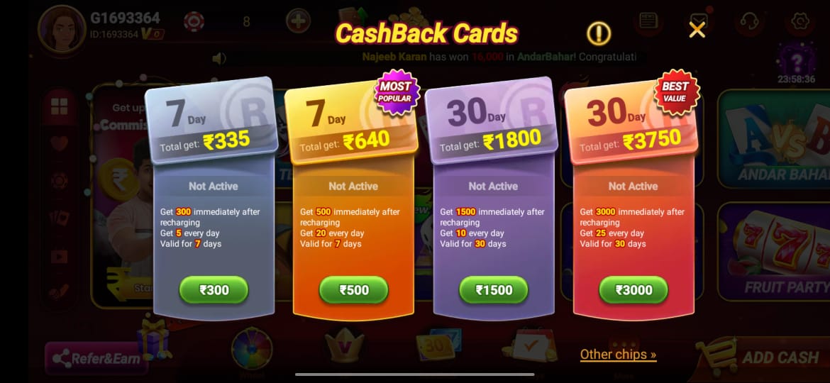 Teen Patti Super App || Sign Up Bonus 100₹ || तीन पत्ती सुपर ऐप || Withdrawal 100₹ 8 Weekly Vip Program In Teen Patti Super App
